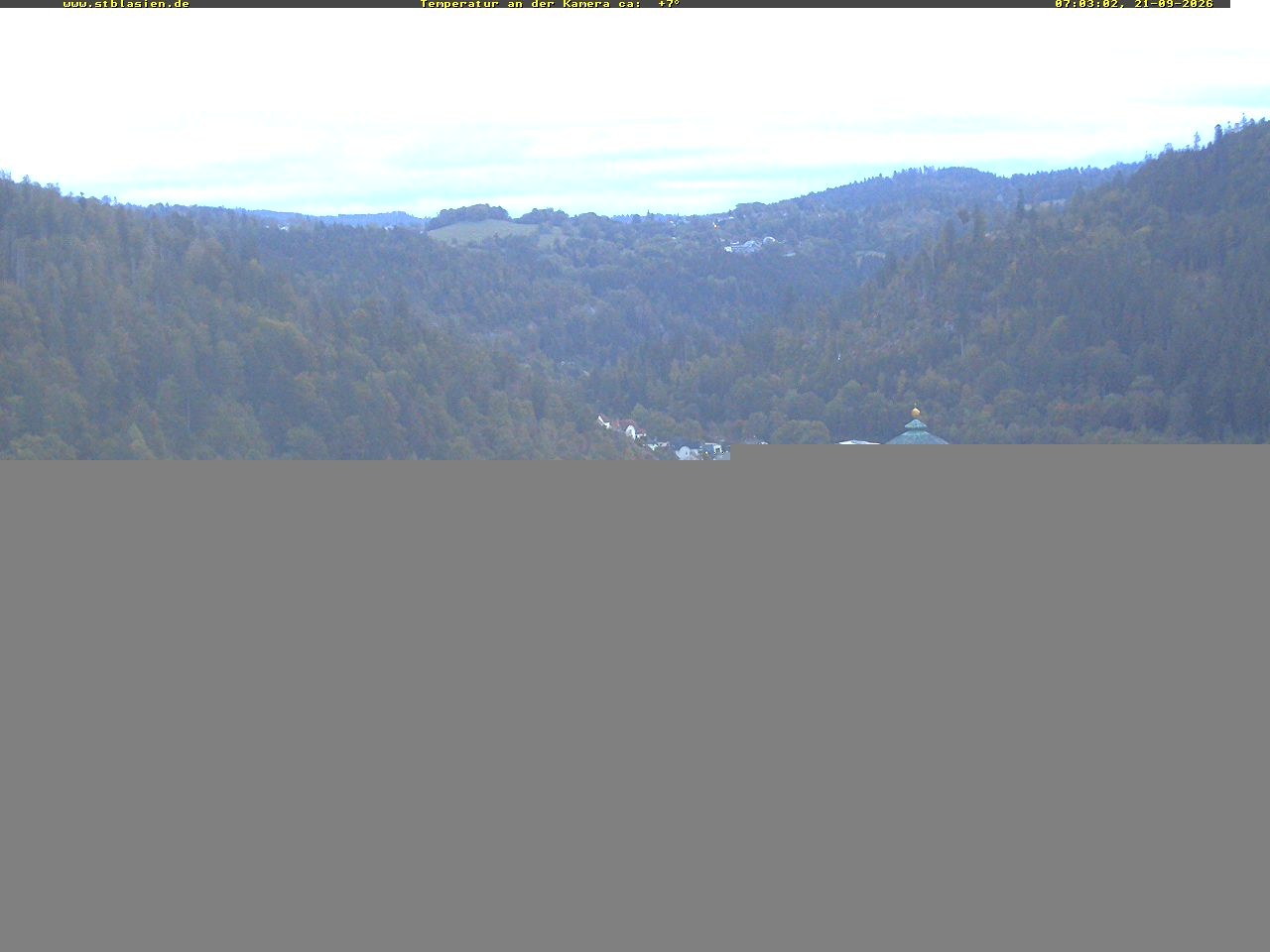 Archiv Foto Webcam Schwarzwald: St. Blasien