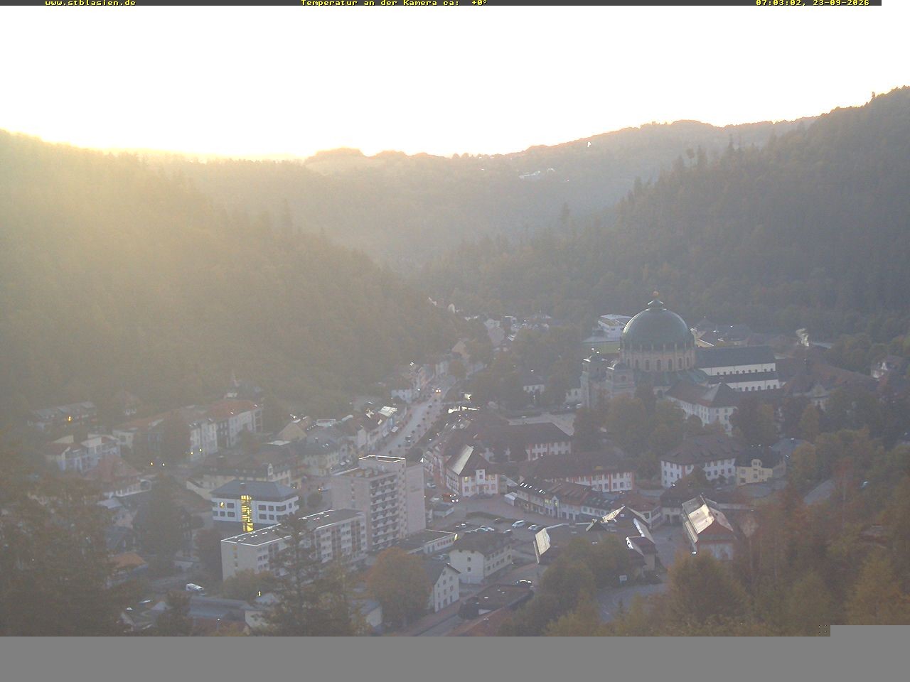 Archiv Foto Webcam Schwarzwald: St. Blasien