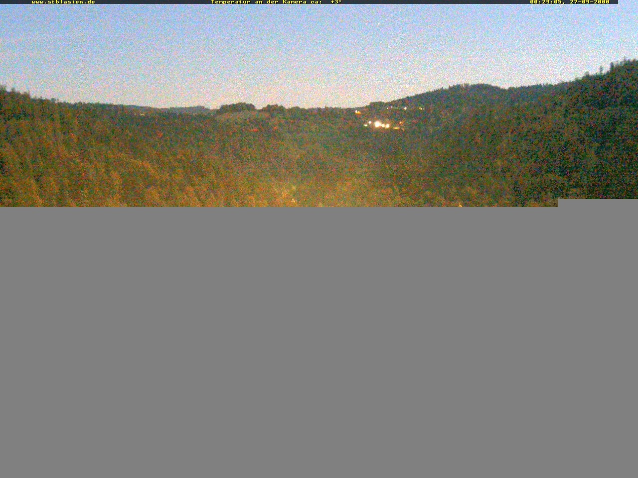 Archiv Foto Webcam Schwarzwald: St. Blasien