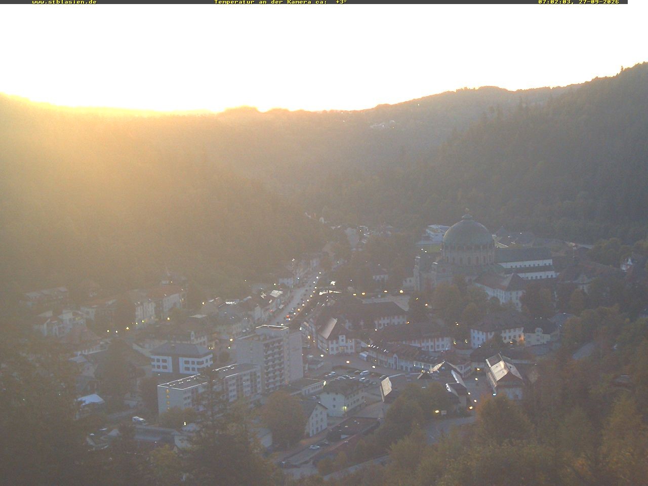 Archiv Foto Webcam Schwarzwald: St. Blasien