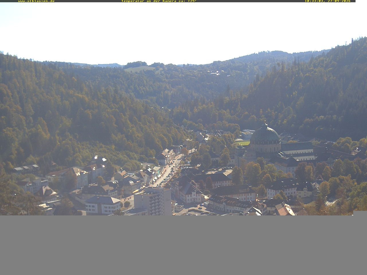 Archiv Foto Webcam Schwarzwald: St. Blasien