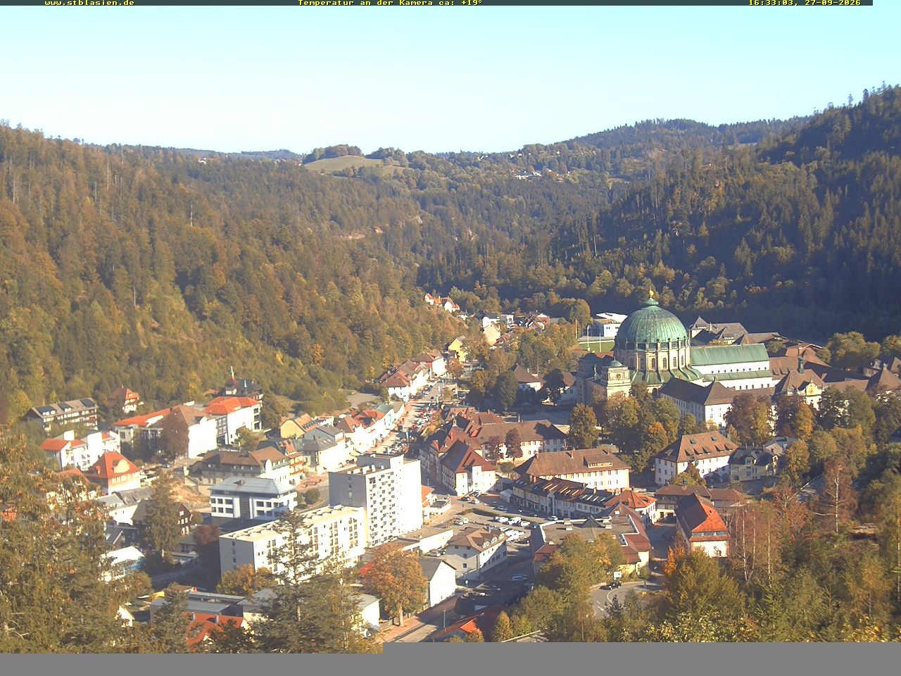 Archiv Foto Webcam Schwarzwald: St. Blasien