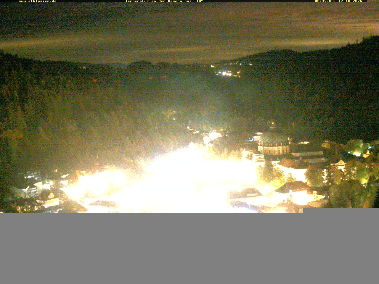 Archived image Webcam Black Forest: St. Blasien
