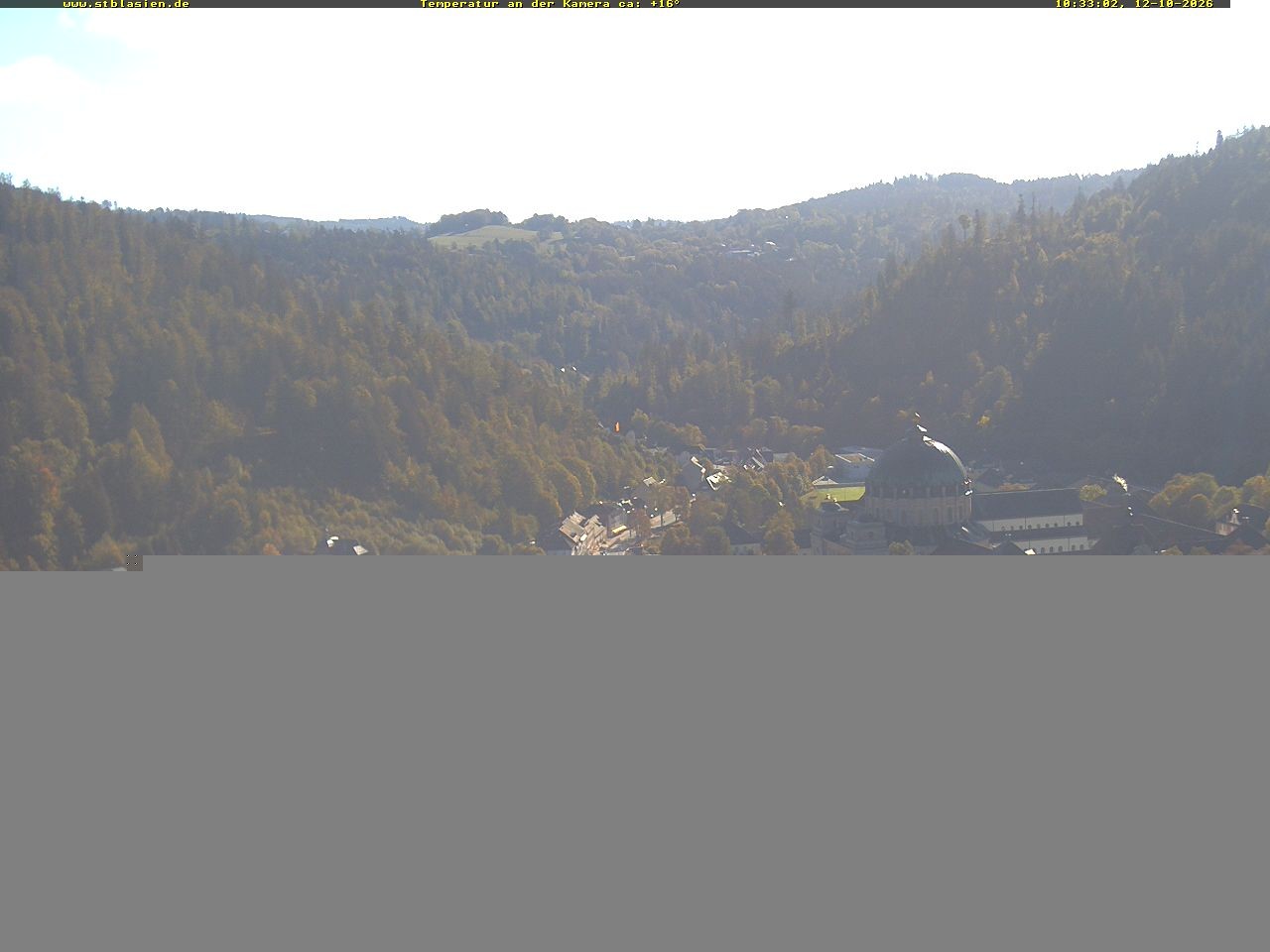 Archived image Webcam Black Forest: St. Blasien