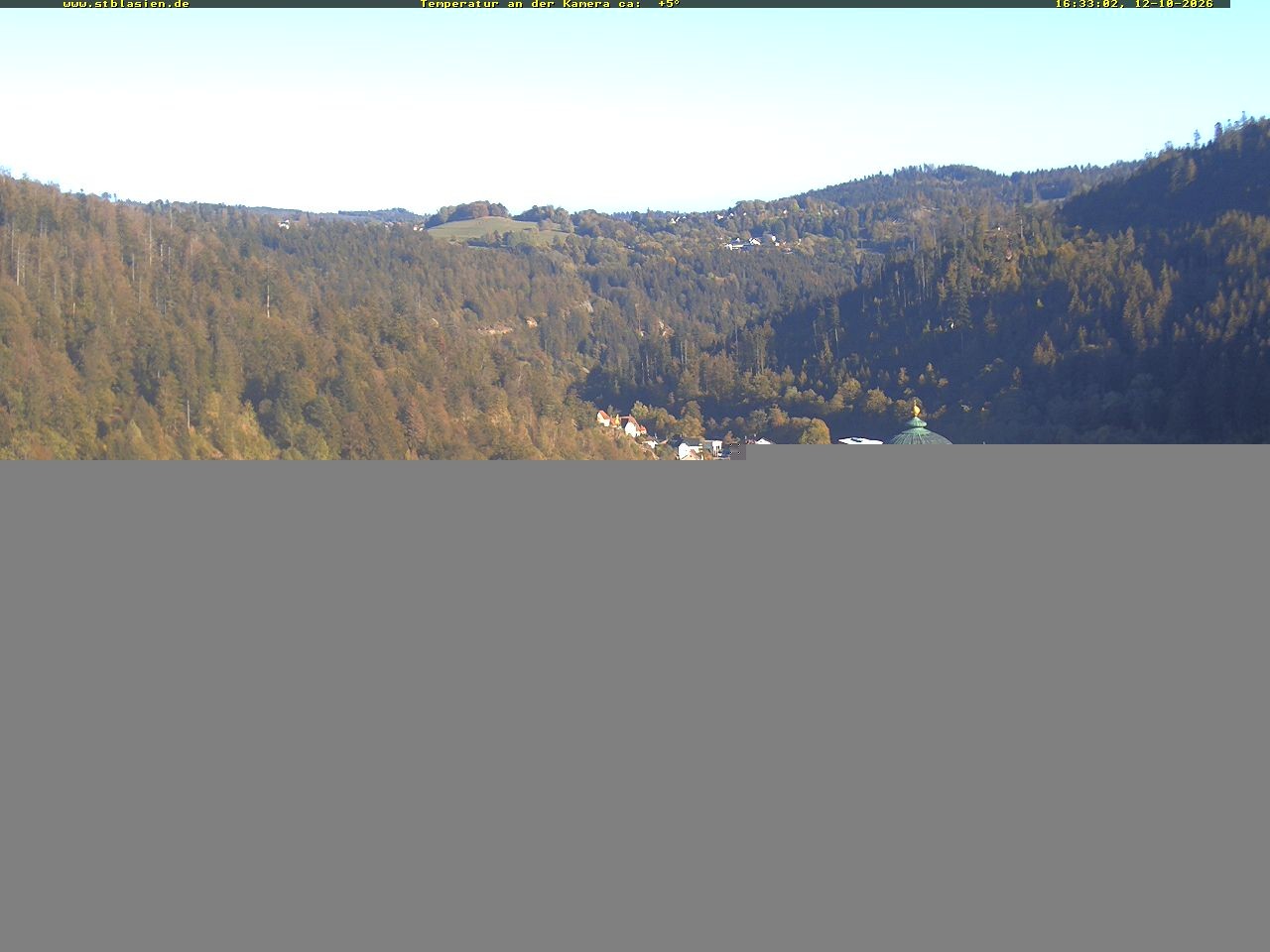 Archived image Webcam Black Forest: St. Blasien