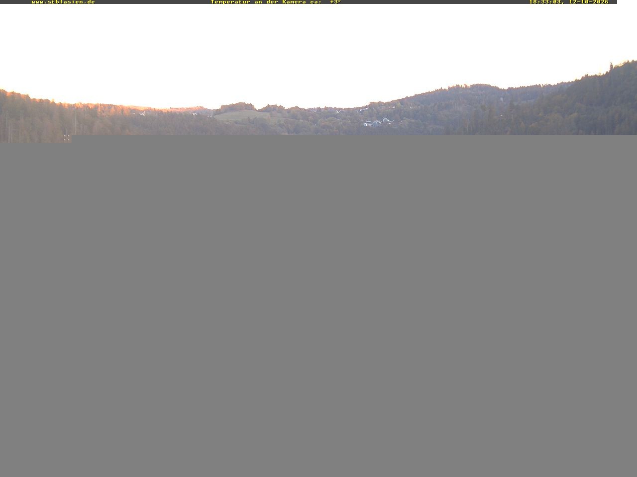 Archived image Webcam Black Forest: St. Blasien