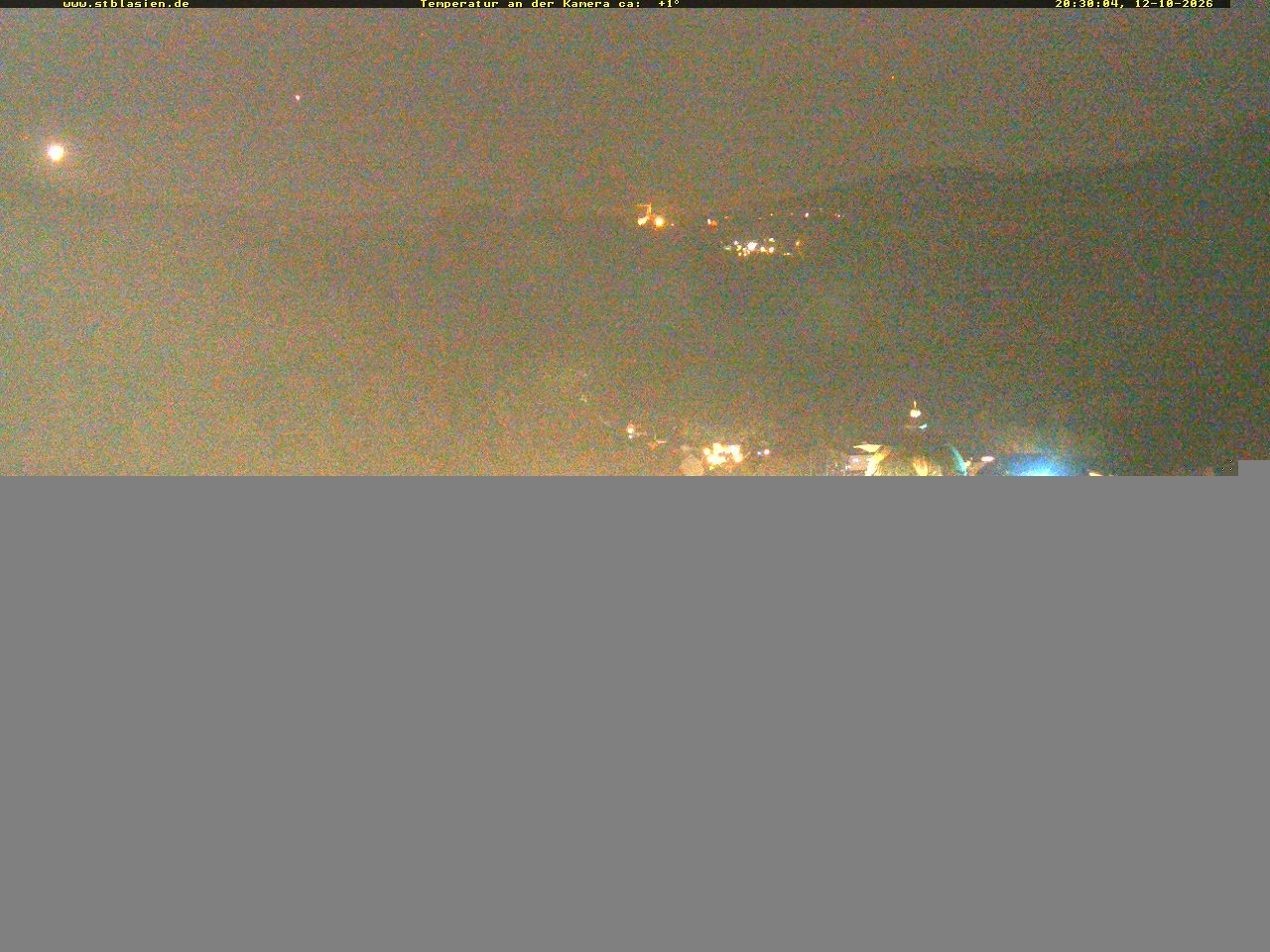 Archived image Webcam Black Forest: St. Blasien