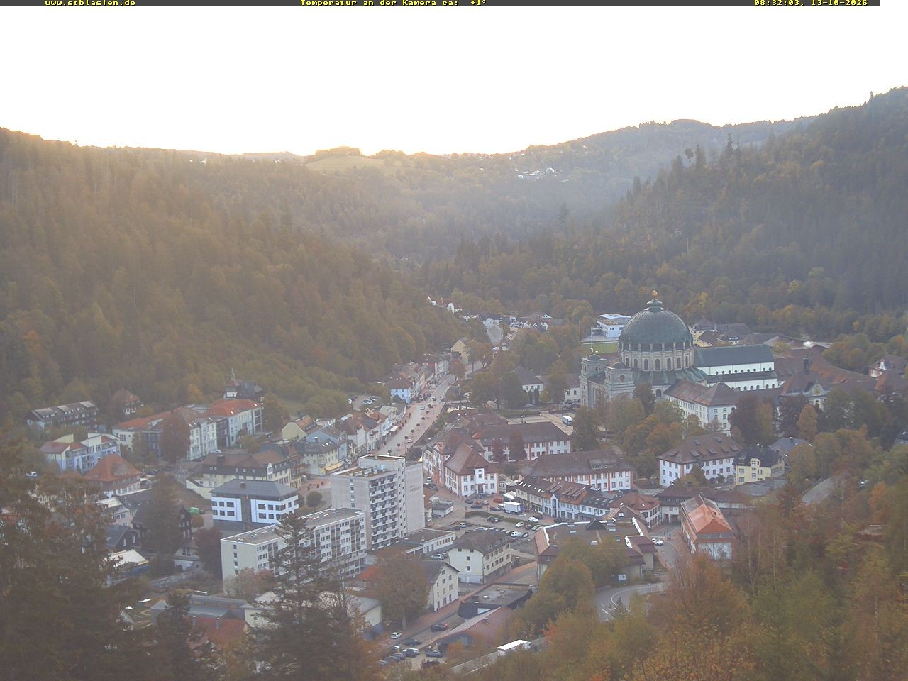 Archiv Foto Webcam Schwarzwald: St. Blasien