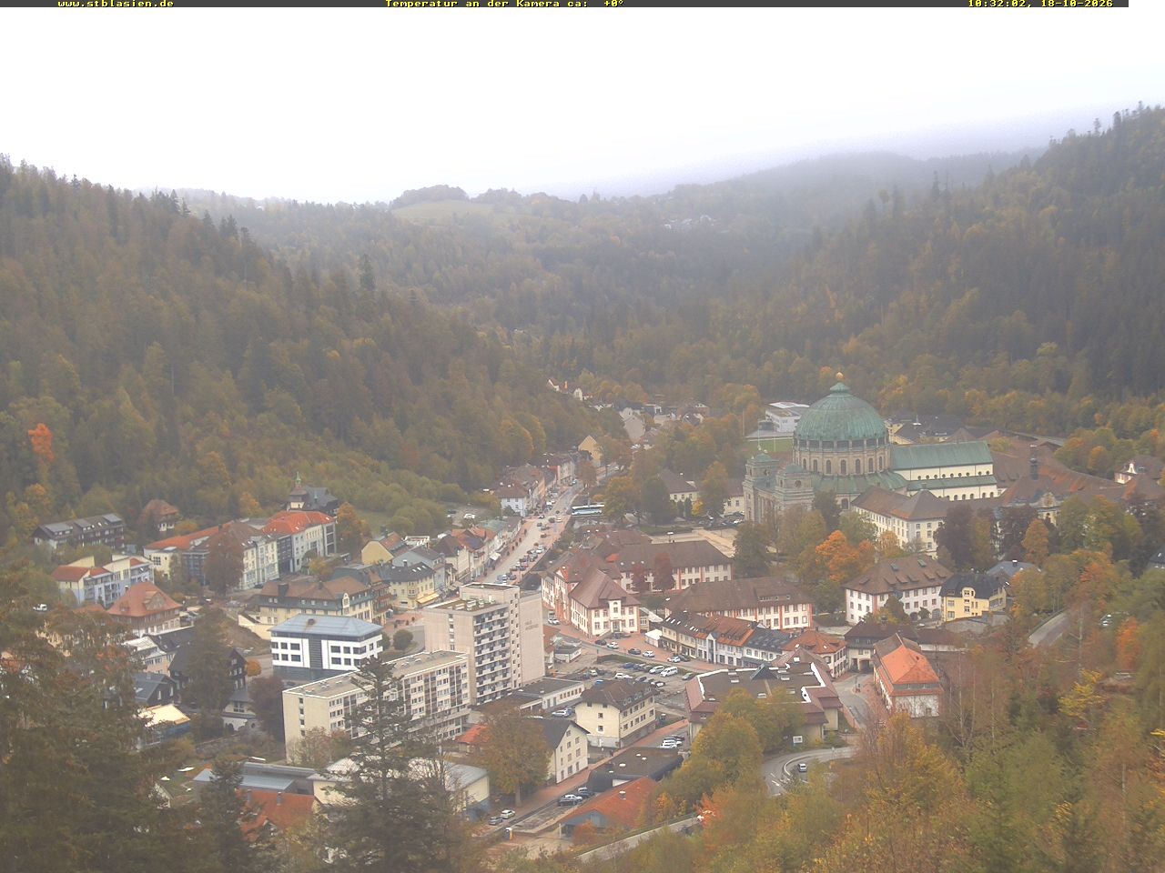 Archiv Foto Webcam Schwarzwald: St. Blasien