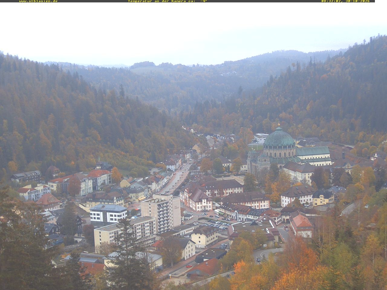 Archiv Foto Webcam Schwarzwald: St. Blasien