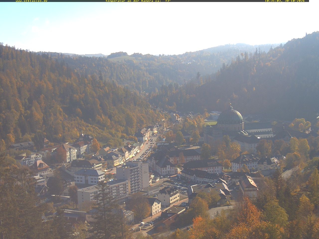 Archiv Foto Webcam Schwarzwald: St. Blasien