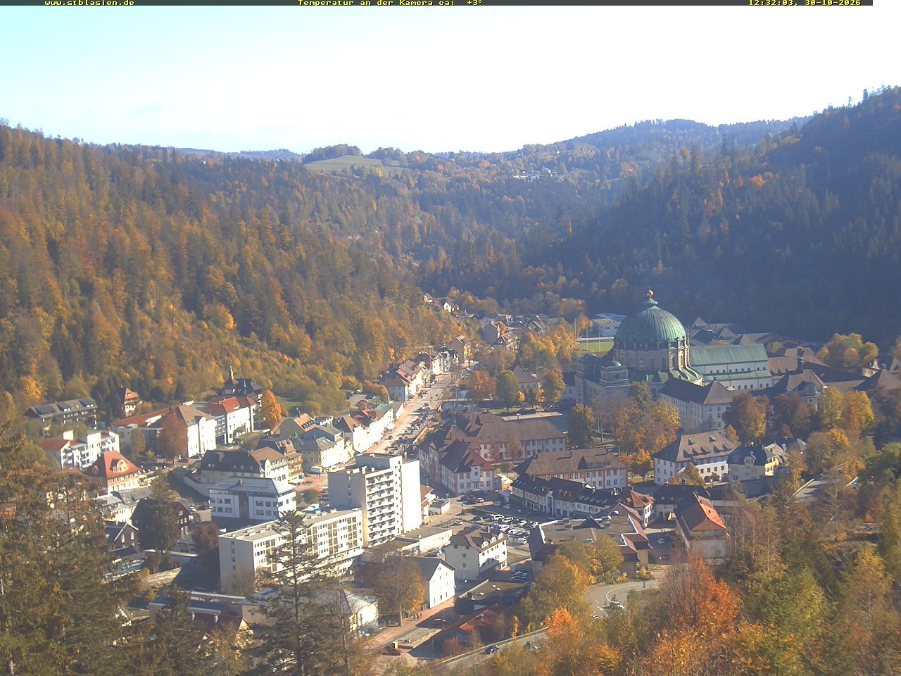 Archiv Foto Webcam Schwarzwald: St. Blasien