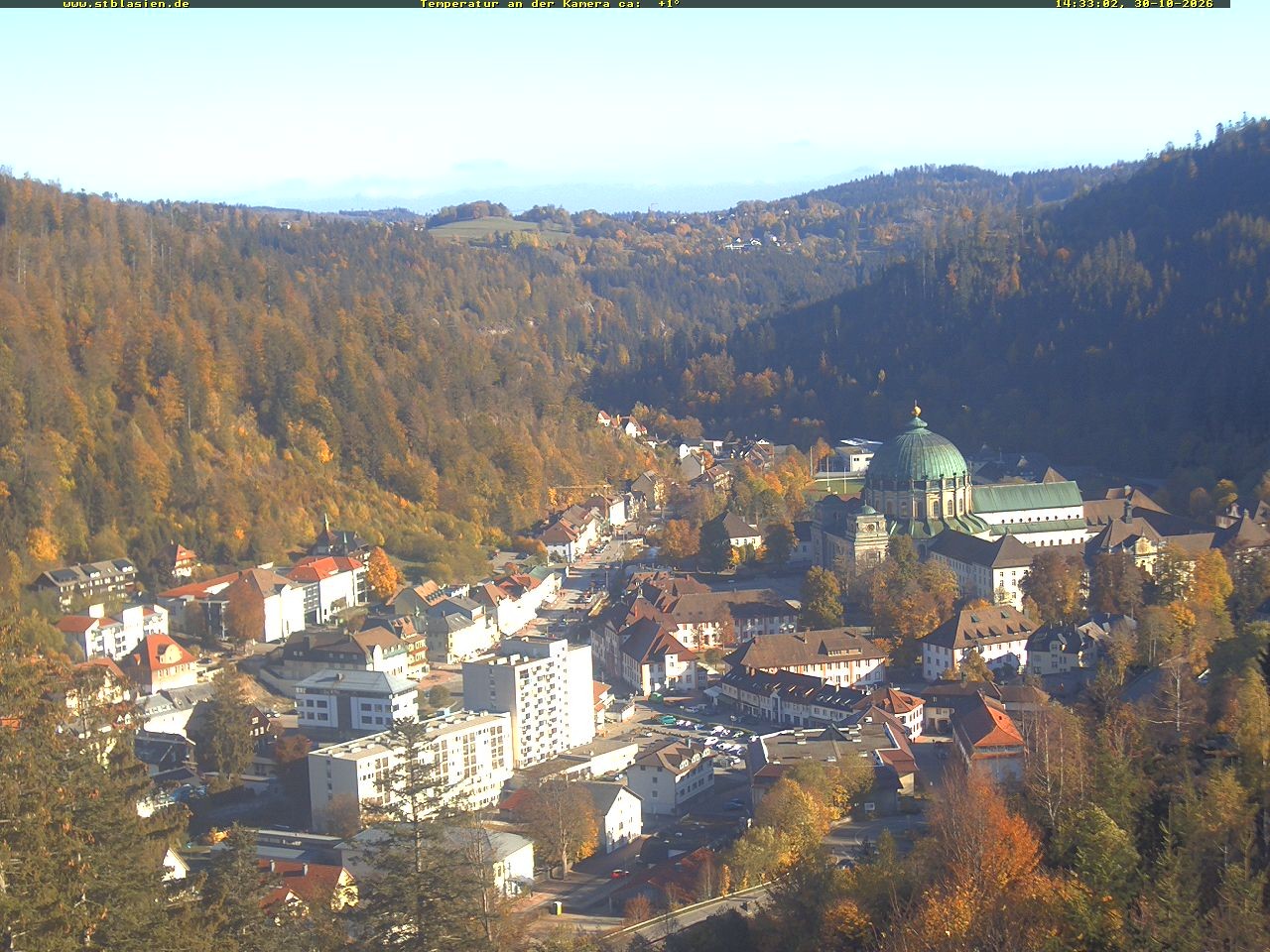 Archiv Foto Webcam Schwarzwald: St. Blasien
