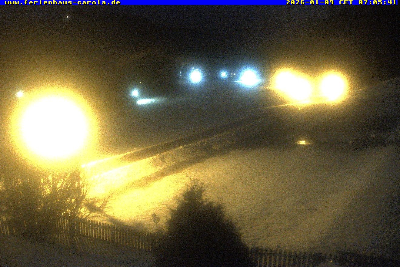 Archived image Webcam Holiday lodge Carola at Hinterzarten