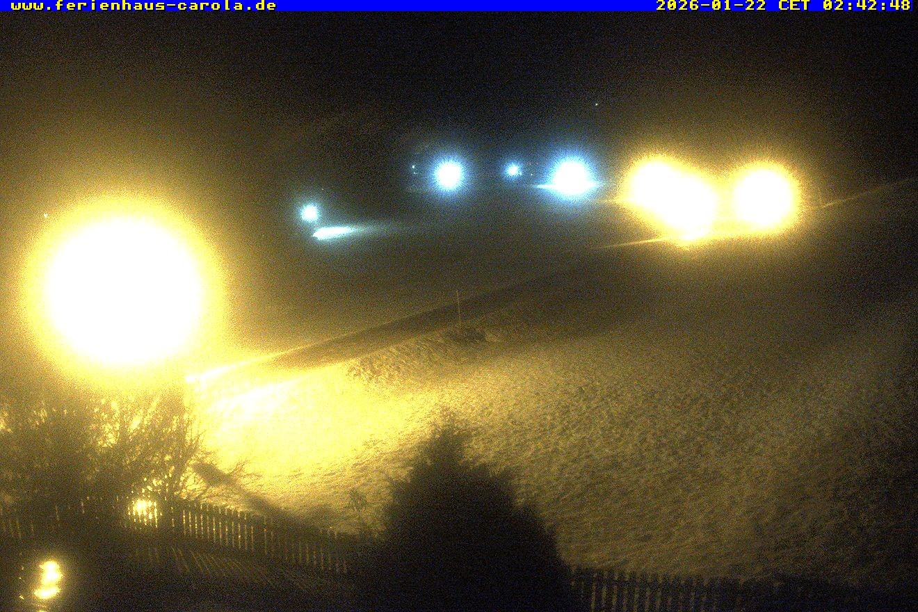 Archived image Webcam Holiday lodge Carola at Hinterzarten