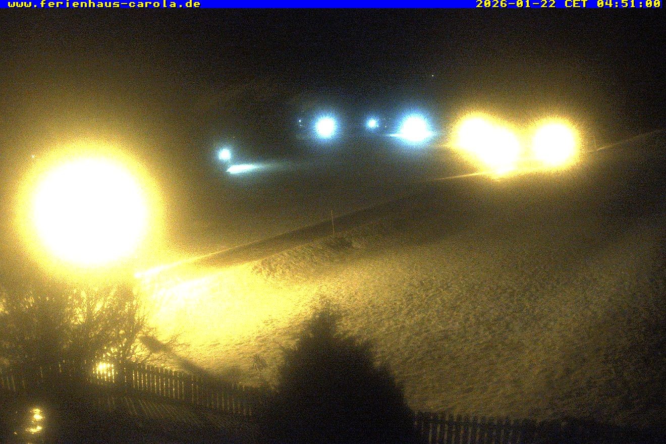 Archived image Webcam Holiday lodge Carola at Hinterzarten