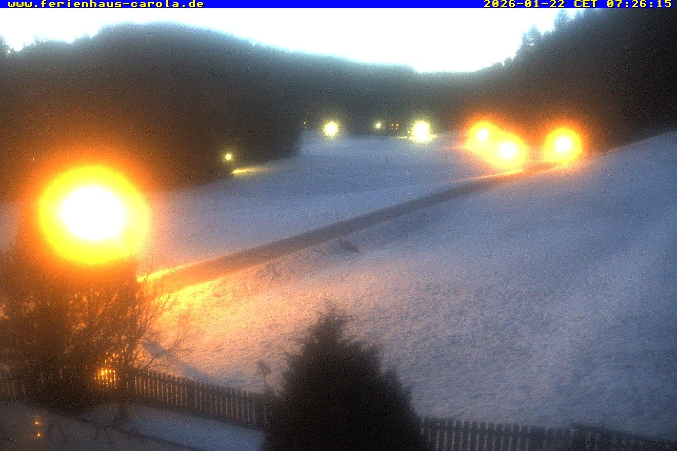 Archived image Webcam Holiday lodge Carola at Hinterzarten