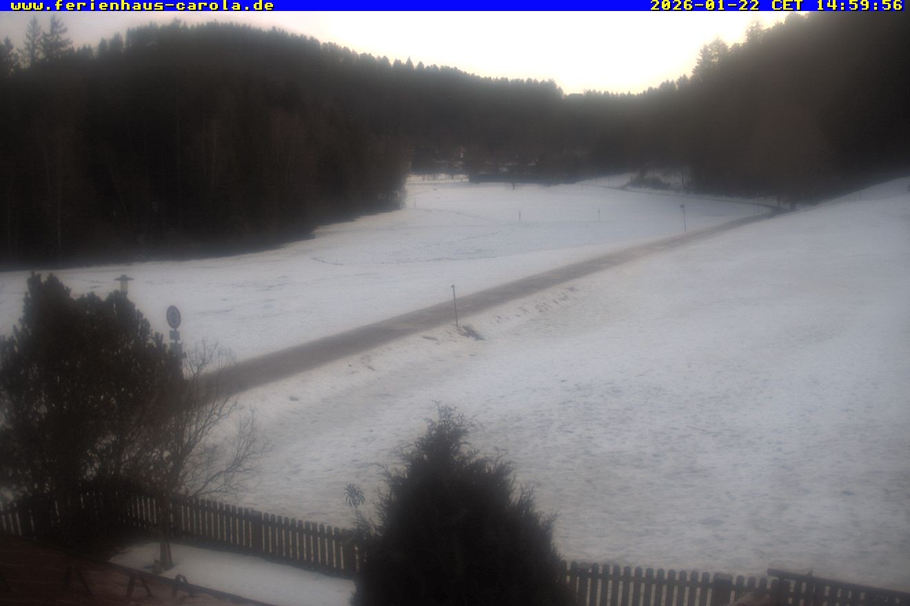 Archived image Webcam Holiday lodge Carola at Hinterzarten