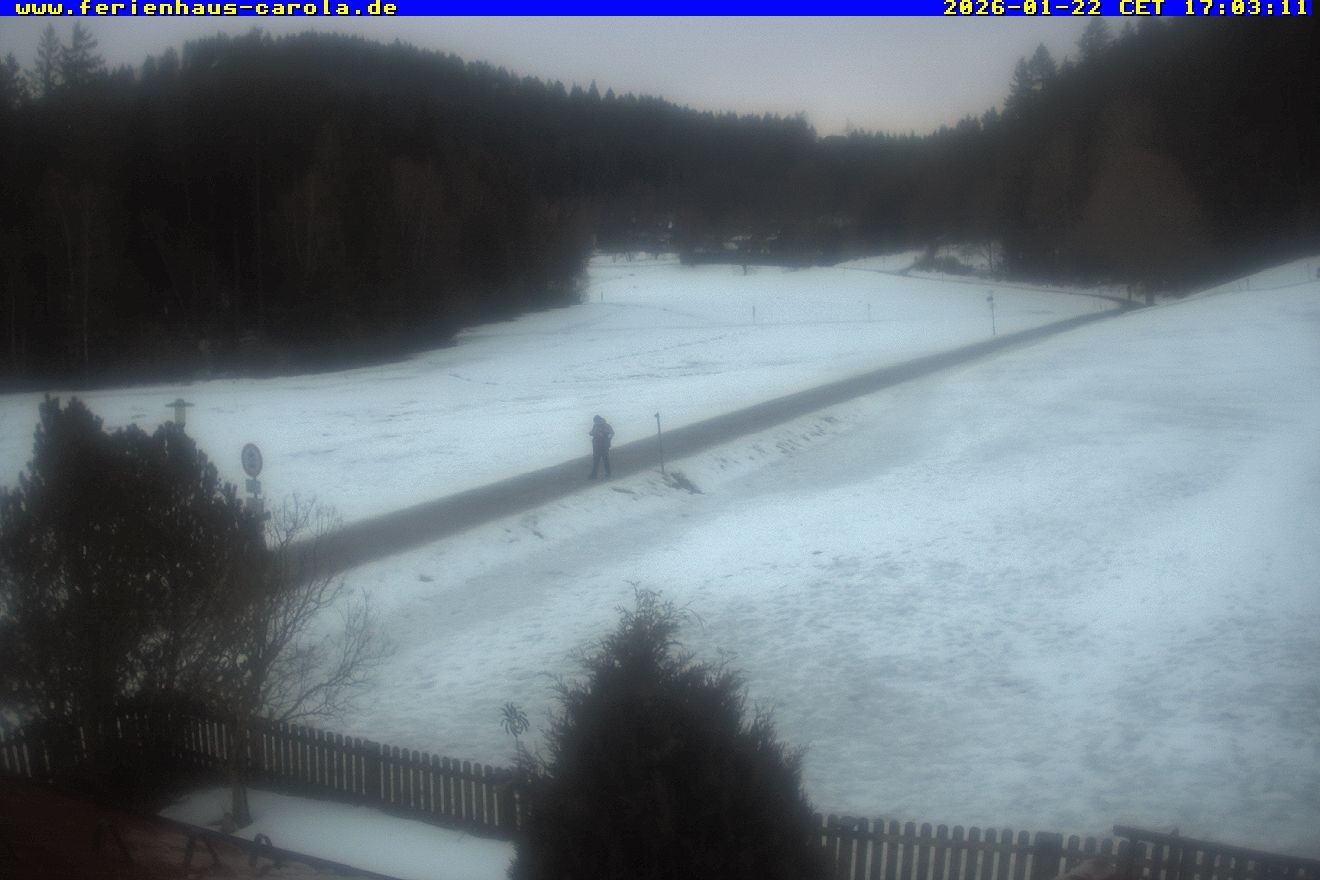 Archived image Webcam Holiday lodge Carola at Hinterzarten