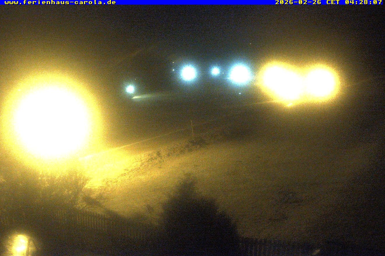 Archived image Webcam Holiday lodge Carola at Hinterzarten