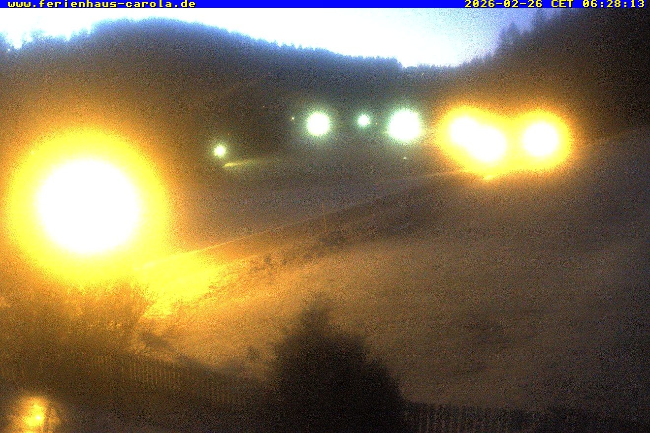Archived image Webcam Holiday lodge Carola at Hinterzarten