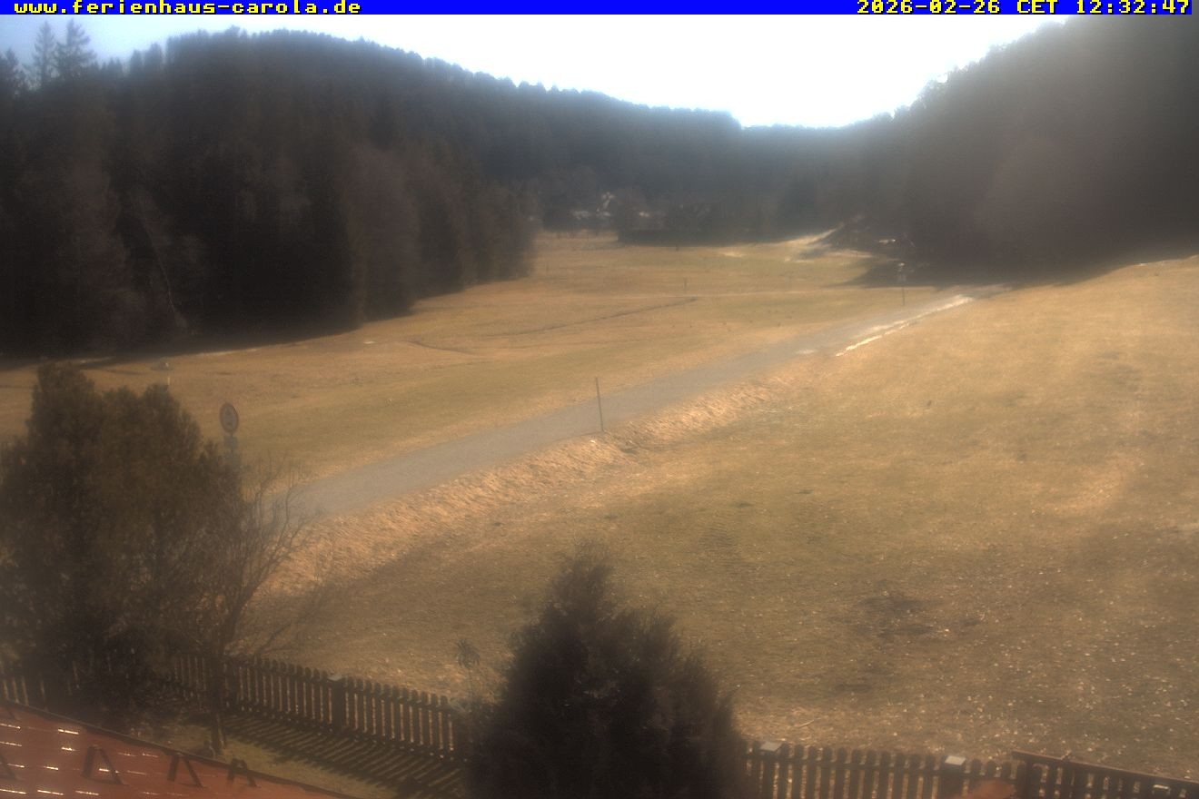 Archived image Webcam Holiday lodge Carola at Hinterzarten