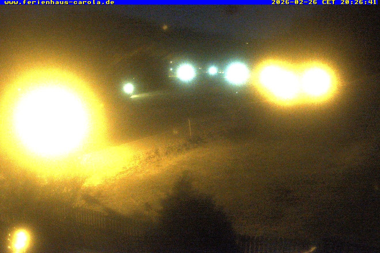 Archived image Webcam Holiday lodge Carola at Hinterzarten