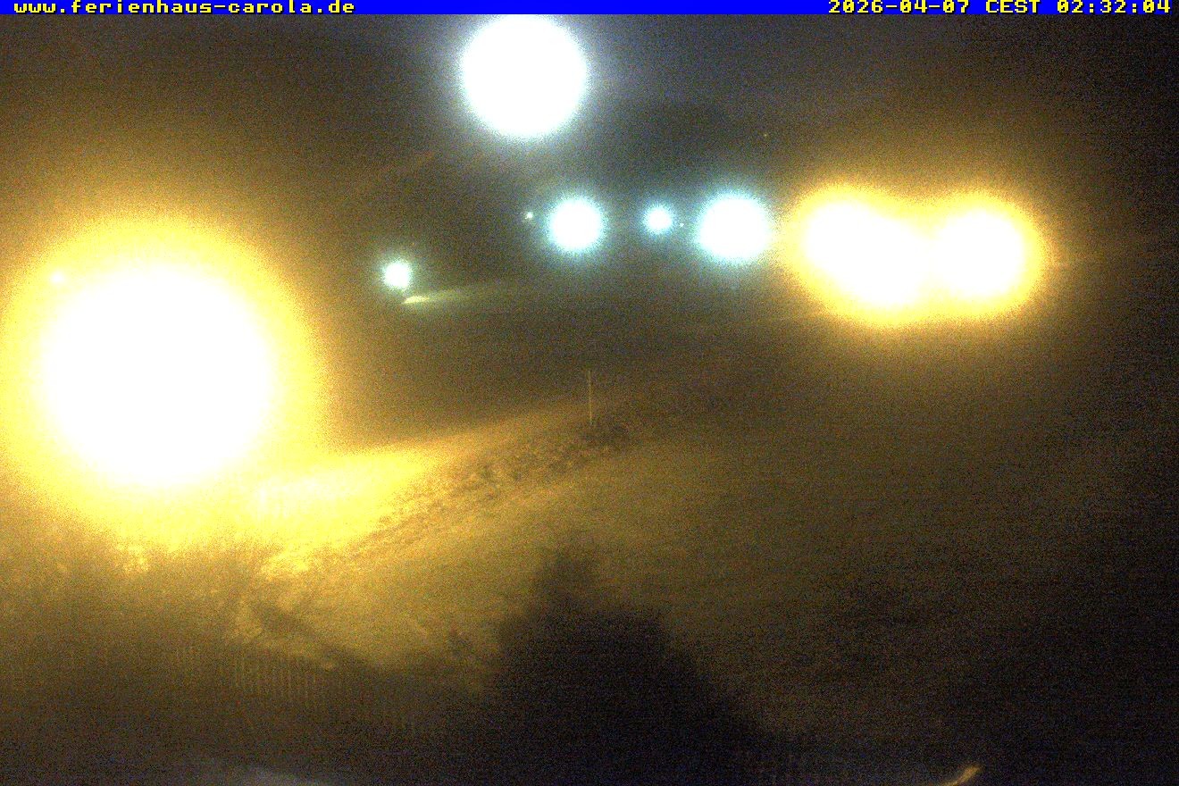 Archived image Webcam Holiday lodge Carola at Hinterzarten