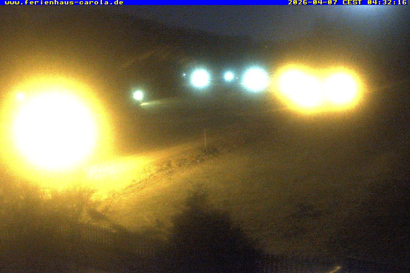 Archived image Webcam Holiday lodge Carola at Hinterzarten