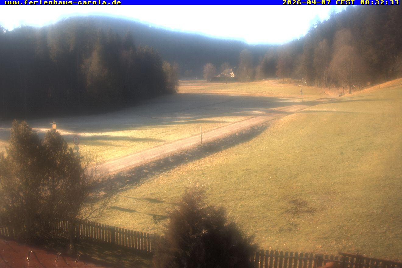 Archived image Webcam Holiday lodge Carola at Hinterzarten
