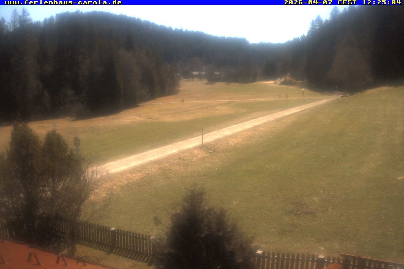 Archived image Webcam Holiday lodge Carola at Hinterzarten