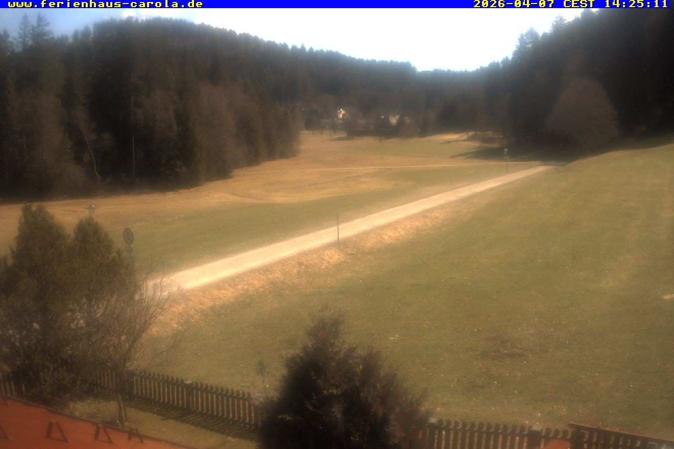 Archived image Webcam Holiday lodge Carola at Hinterzarten
