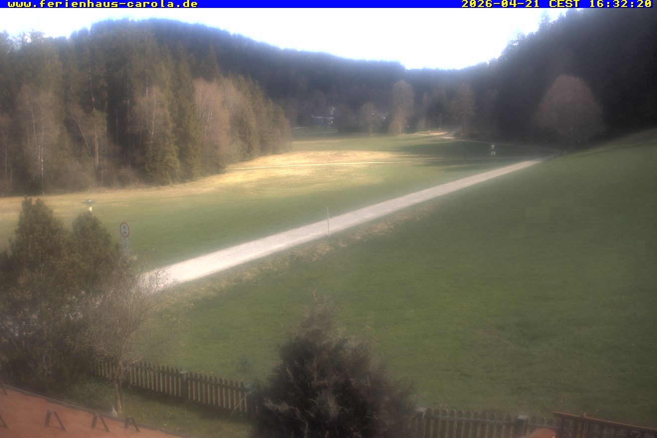 Archived image Webcam Holiday lodge Carola at Hinterzarten