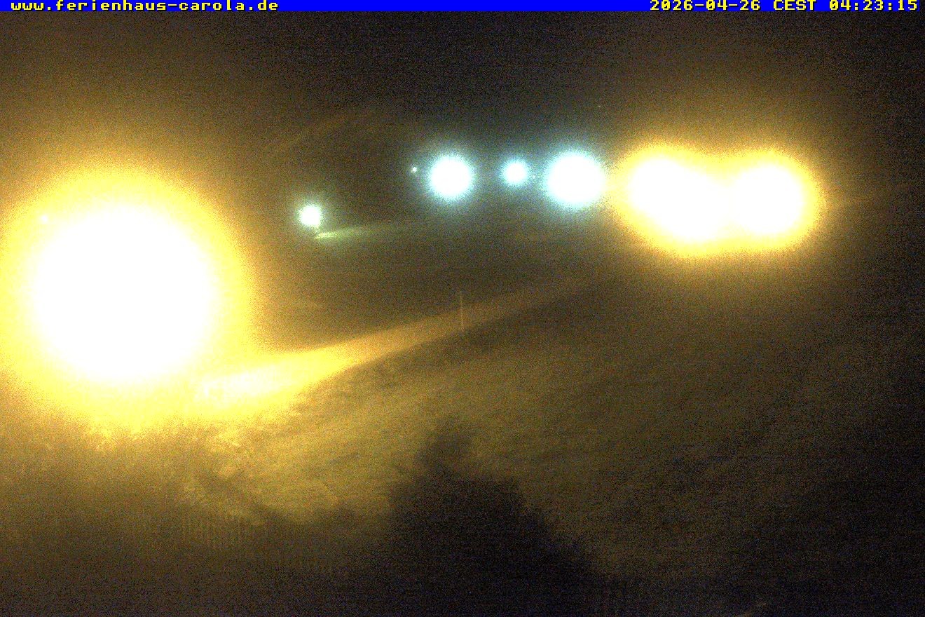 Archived image Webcam Holiday lodge Carola at Hinterzarten