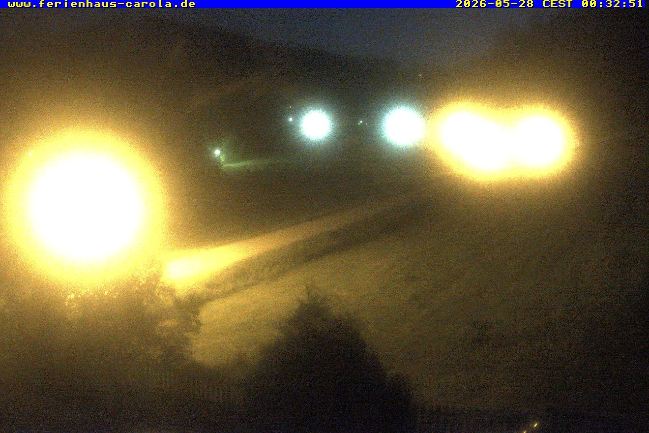 Archived image Webcam Holiday lodge Carola at Hinterzarten