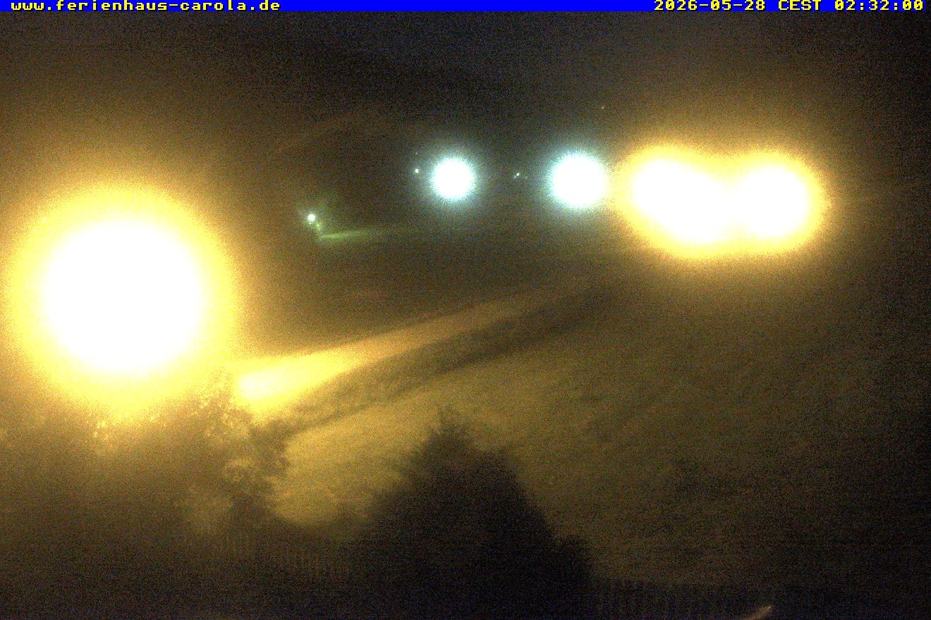 Archived image Webcam Holiday lodge Carola at Hinterzarten