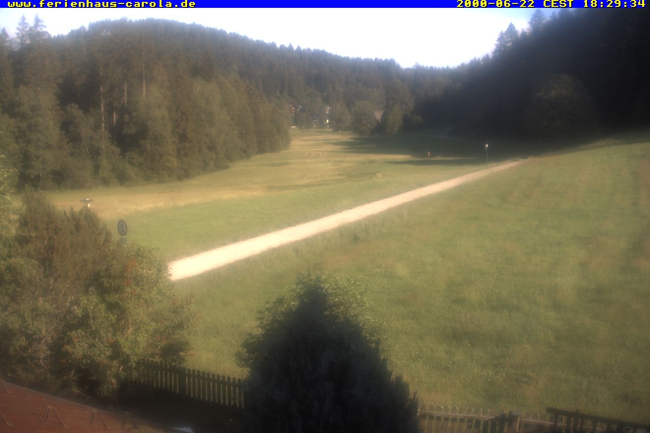 Archived image Webcam Holiday lodge Carola at Hinterzarten
