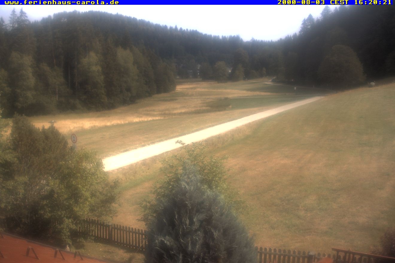 Archived image Webcam Holiday lodge Carola at Hinterzarten
