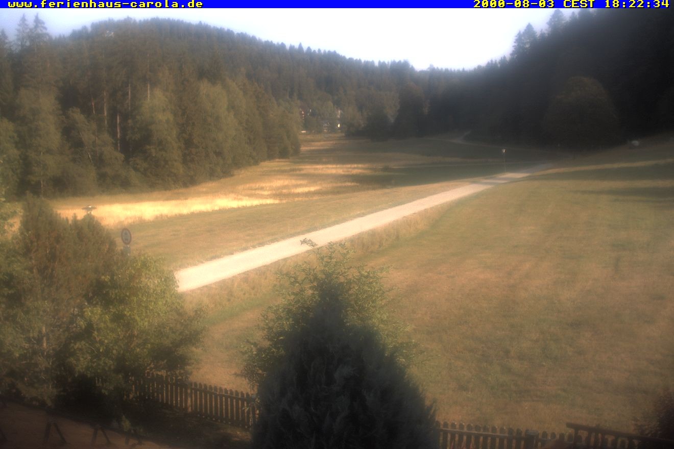 Archived image Webcam Holiday lodge Carola at Hinterzarten