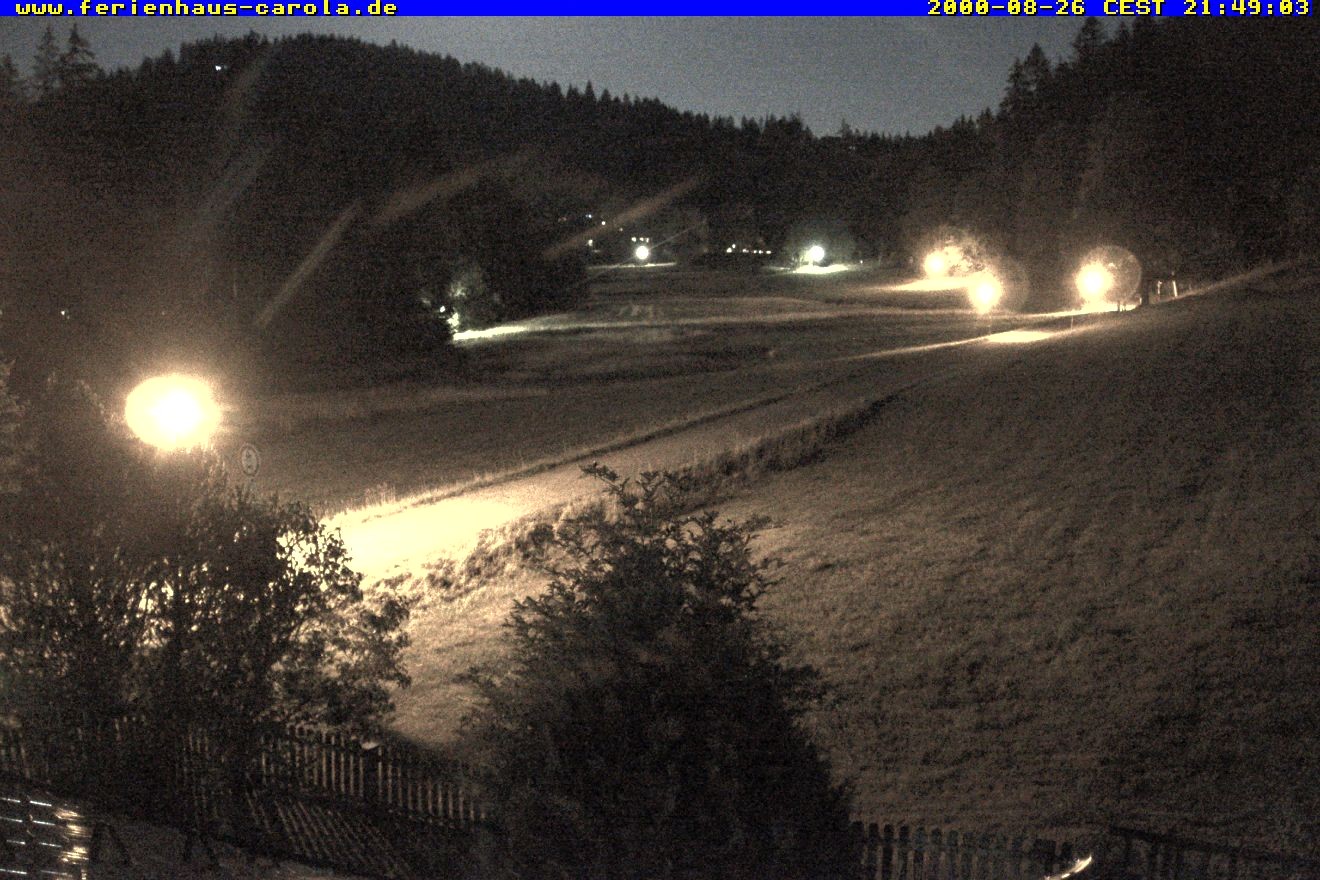 Archived image Webcam Holiday lodge Carola at Hinterzarten