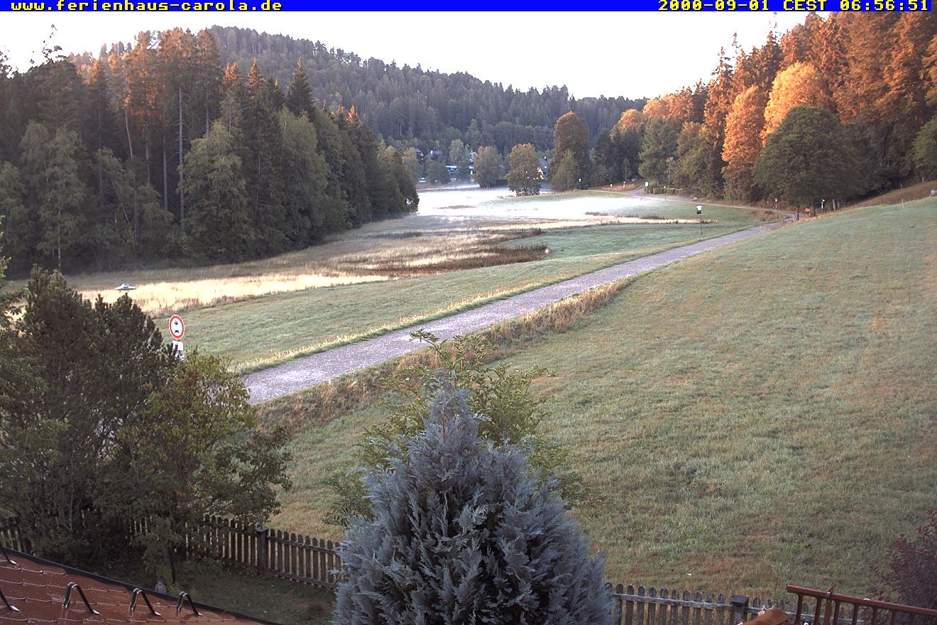 Archived image Webcam Holiday lodge Carola at Hinterzarten