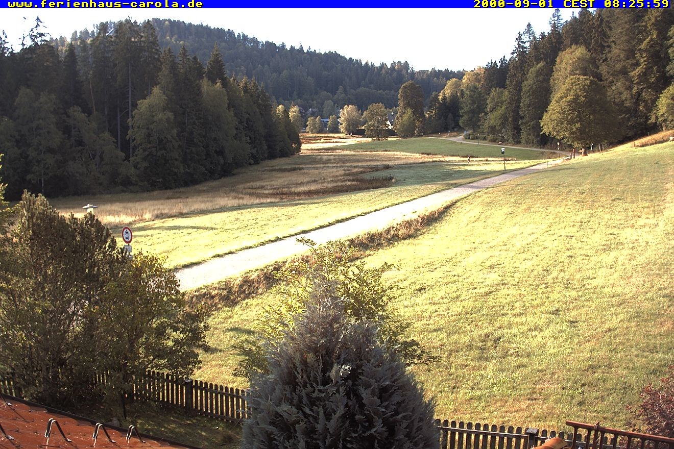 Archived image Webcam Holiday lodge Carola at Hinterzarten