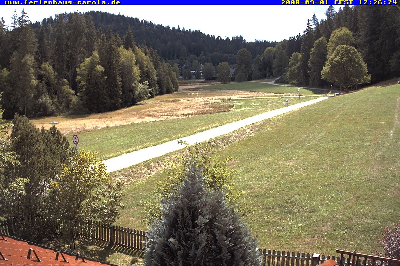 Archived image Webcam Holiday lodge Carola at Hinterzarten