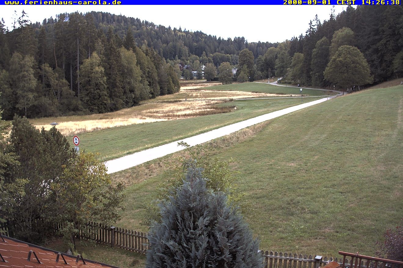 Archived image Webcam Holiday lodge Carola at Hinterzarten