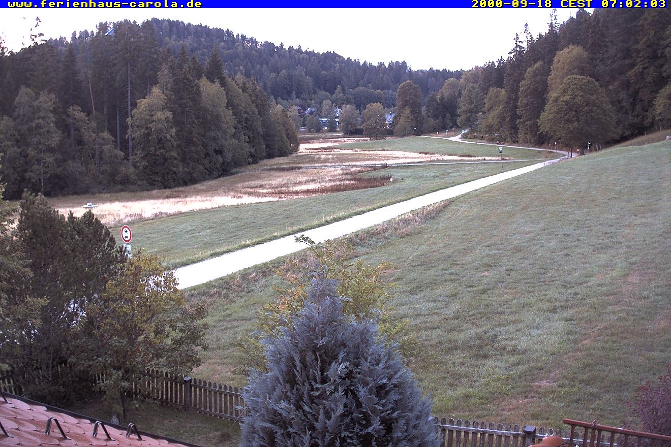Archived image Webcam Holiday lodge Carola at Hinterzarten