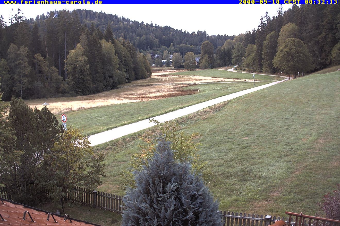 Archived image Webcam Holiday lodge Carola at Hinterzarten