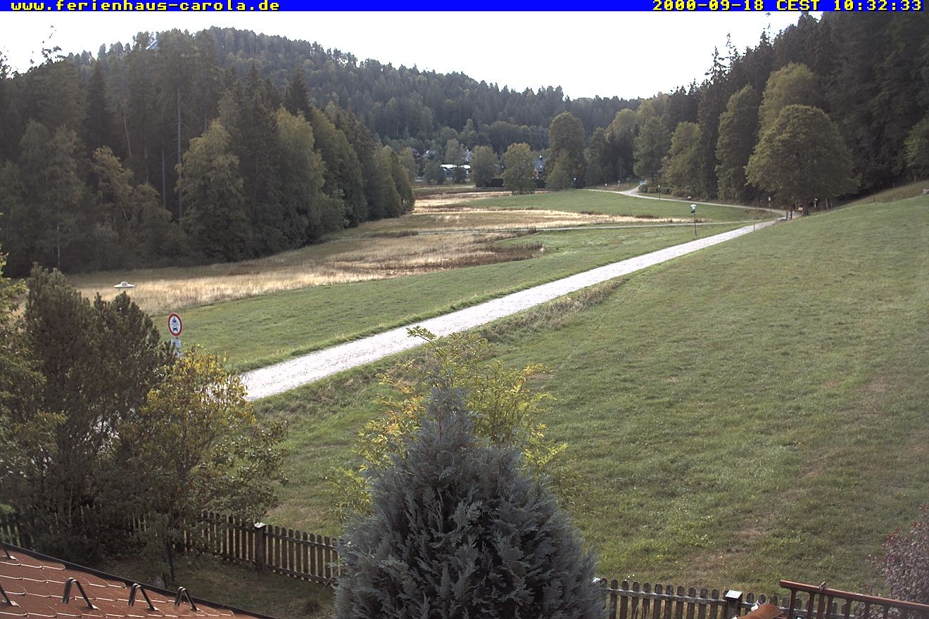 Archived image Webcam Holiday lodge Carola at Hinterzarten