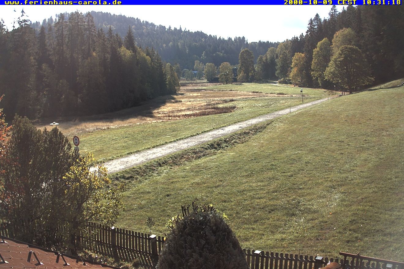 Archived image Webcam Holiday lodge Carola at Hinterzarten