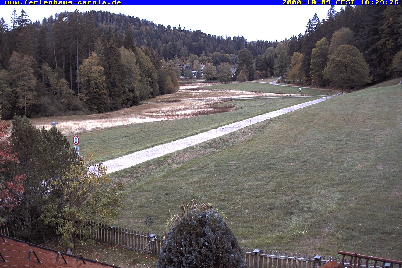 Archived image Webcam Holiday lodge Carola at Hinterzarten