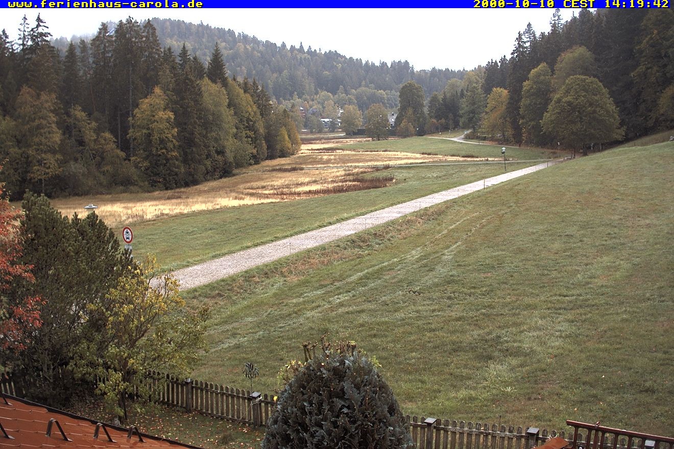 Archived image Webcam Holiday lodge Carola at Hinterzarten